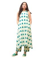 Rayon Floral Kurti Festive Regular Fit Kurta Set for Women