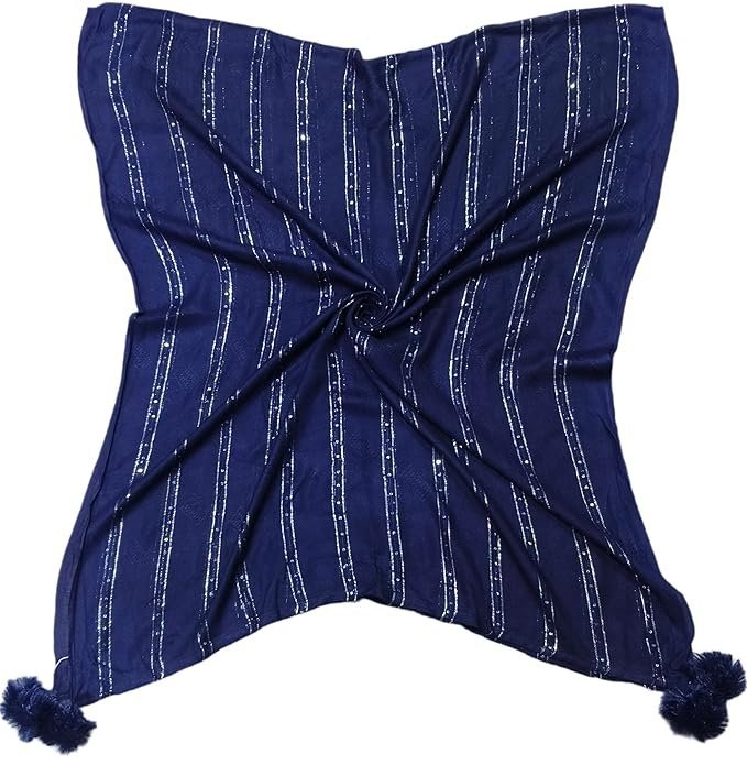 Trendy Viscose Sitara Puff scarf stoles for Girls, Light weight hijab dupatta wrap scarves for women