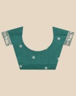 Floral Print Organza Saree - Image 5