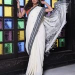 Women Saree with Woven Motifs