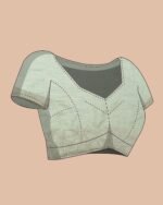 Women Embroidery Traditional Saree - Image 3