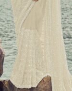 Women Premium Fashion Ethnic Traditional Saree - Image 3